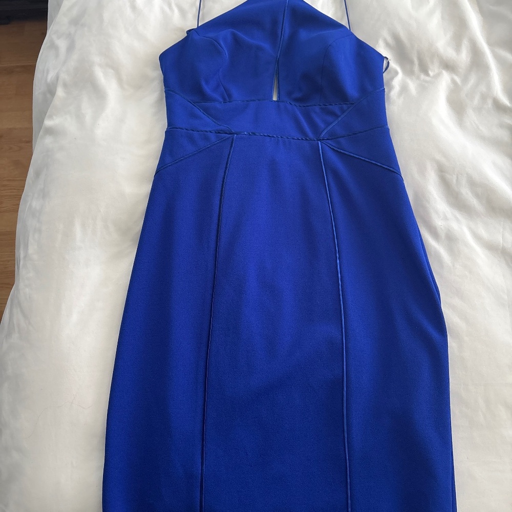 Sexy blue dress